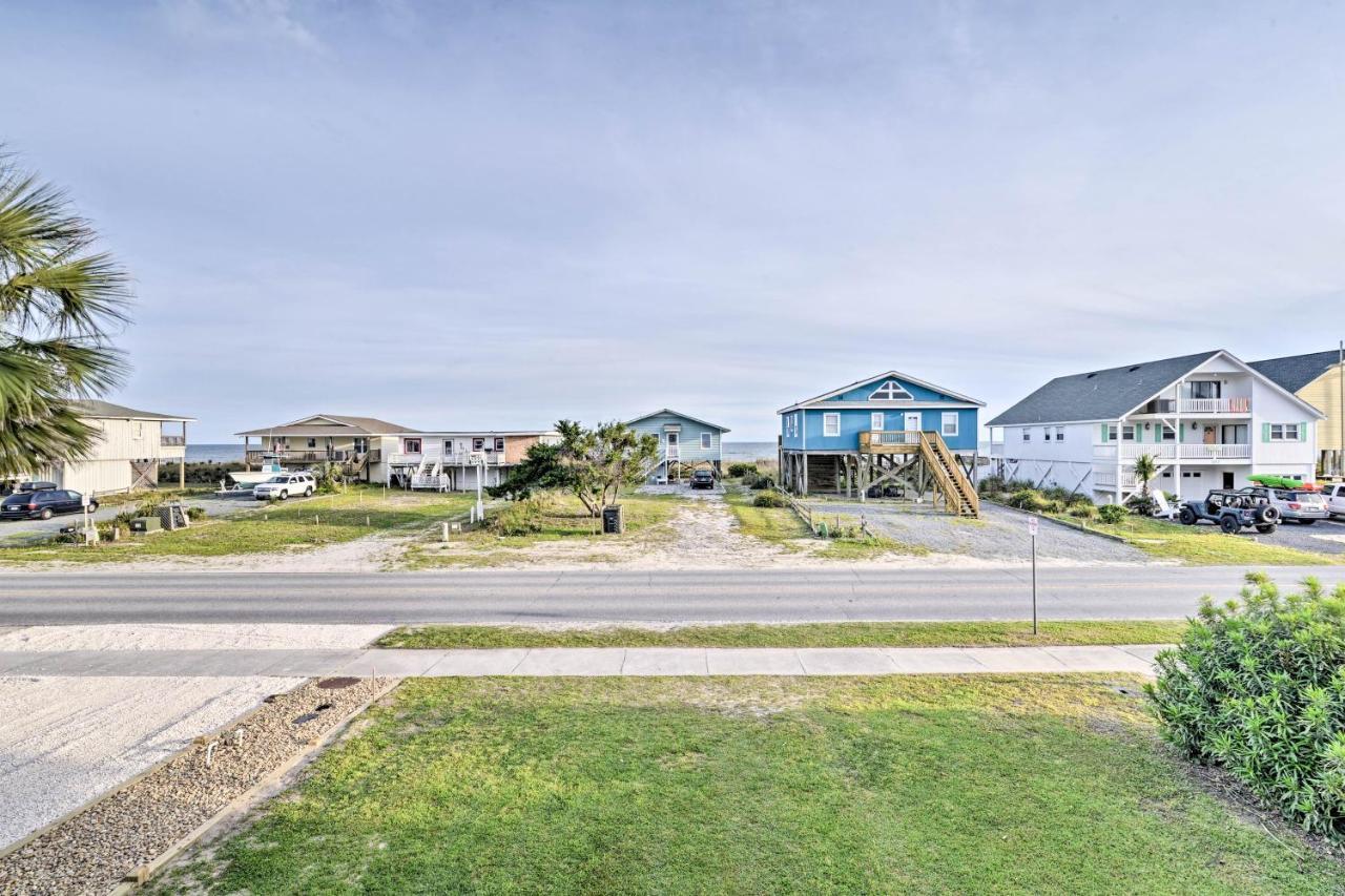 Pet-Friendly Second Row House Steps To Beach! Holden Beach Exterior foto