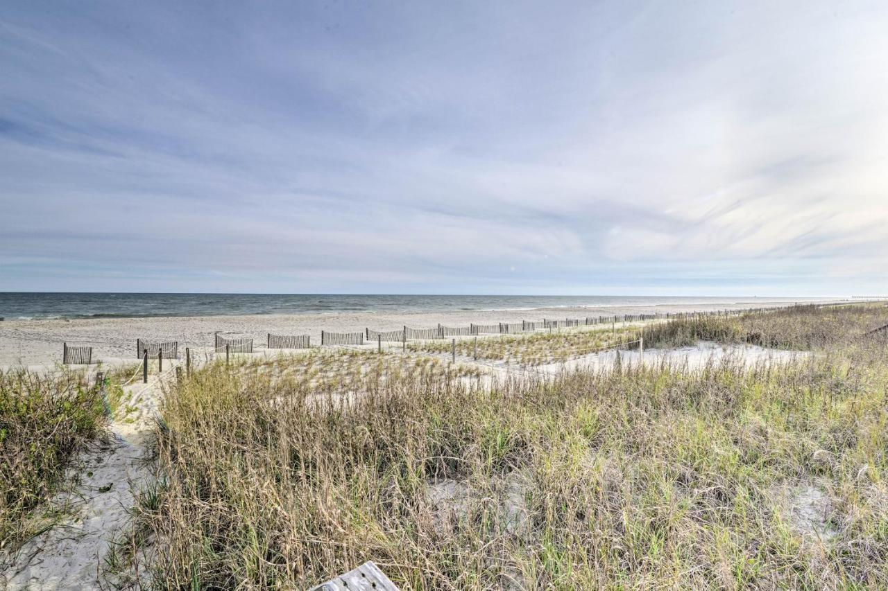 Pet-Friendly Second Row House Steps To Beach! Holden Beach Exterior foto